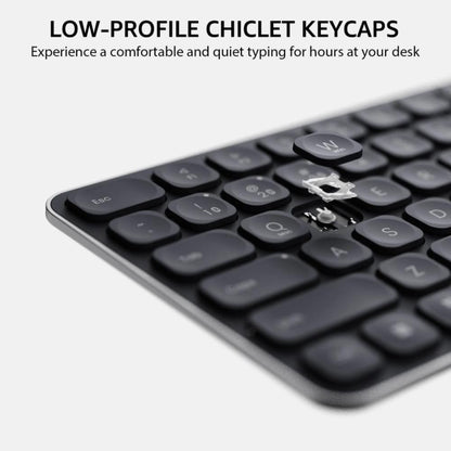 Rapoo E9550L Blade-Series Wireless Keyboard | Multi-Device | 110 Keys | Scissor Switch |