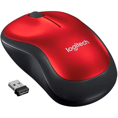 Logitech M185 Wireless Mouse | 2.4GHz Wireless | 1000 DPI Optical Tracking | 3 Buttons | 10m Range | 1-Year Battery | USB Nano Receiver