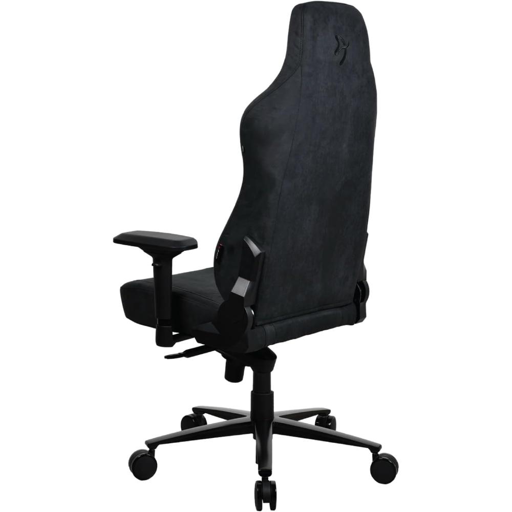 Arozzi Vernazza Soft Fabric | Premium Ergonomic Gaming & Office Chair | XL Frame | Soft Woven Fabric Upholstery | Memory Foam Padding | 165° Recline | 3D Armrests | Adjustable Lumbar & Headrest Pillows | Matte Grey