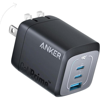 Anker Prime 67W GaN Wall Charger (3 Ports) A2669 | Compact Multi-Port Fast Charger