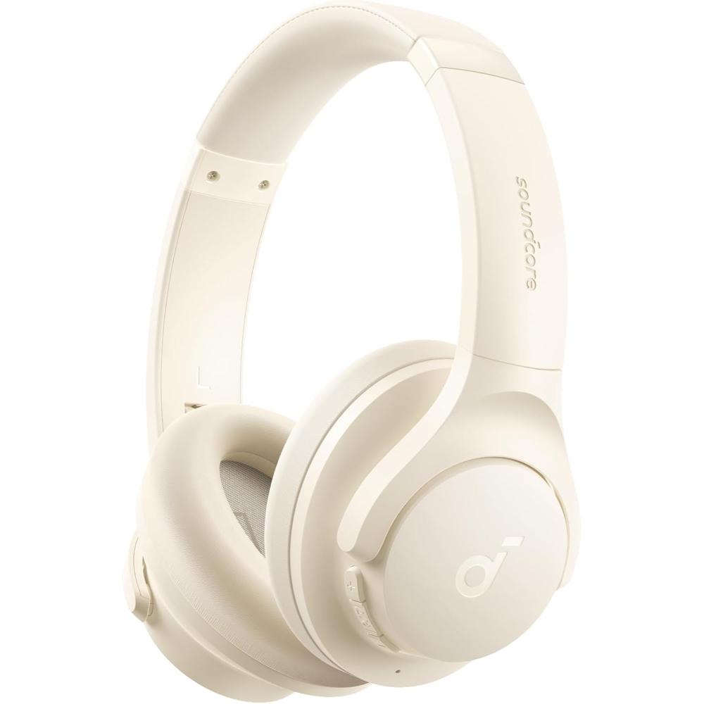 Soundcore Q20i Hybrid Active Noise Cancelling Headphones A3004 | Wireless Bluetooth Over-Ear