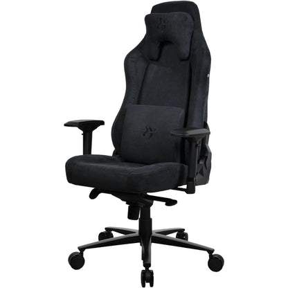 Arozzi Vernazza Soft Fabric | Premium Ergonomic Gaming & Office Chair | XL Frame | Soft Woven Fabric Upholstery | Memory Foam Padding | 165° Recline | 3D Armrests | Adjustable Lumbar & Headrest Pillows | Matte Grey