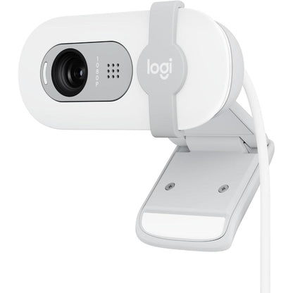 Logitech Brio 100 Full HD Webcam | 1080p 30fps | 2MP Camera | RightLight 2 Auto-Light Balance | Built-in Mic | Privacy Shutter | USB-A | 58° FOV