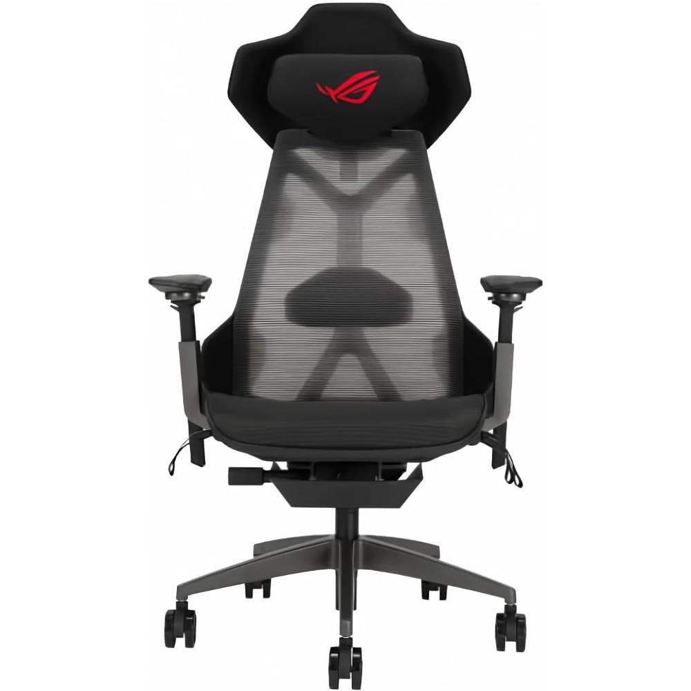 ASUS ROG Destrier Ergo Gaming Chair | Ergonomic Mesh | 3D 360° Armrests | Acoustic Panel | Mobile Gaming Mode | 150kg Capacity