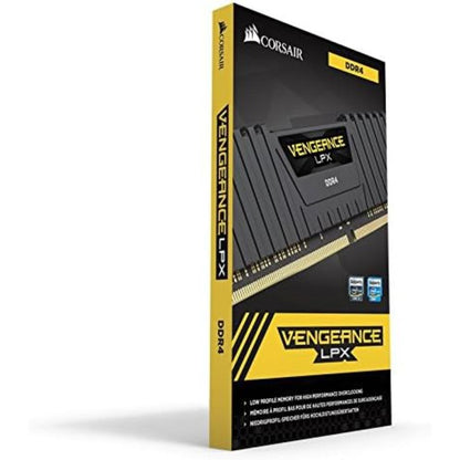 CORSAIR VENGEANCE LPX 8GB DDR4 3200MHz CL16 Desktop Memory | High-Performance RAM | Black