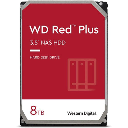 WD Red Plus | Internal NAS HDD 3.5" | Optimized for NAS Systems | 2TB - 8TB