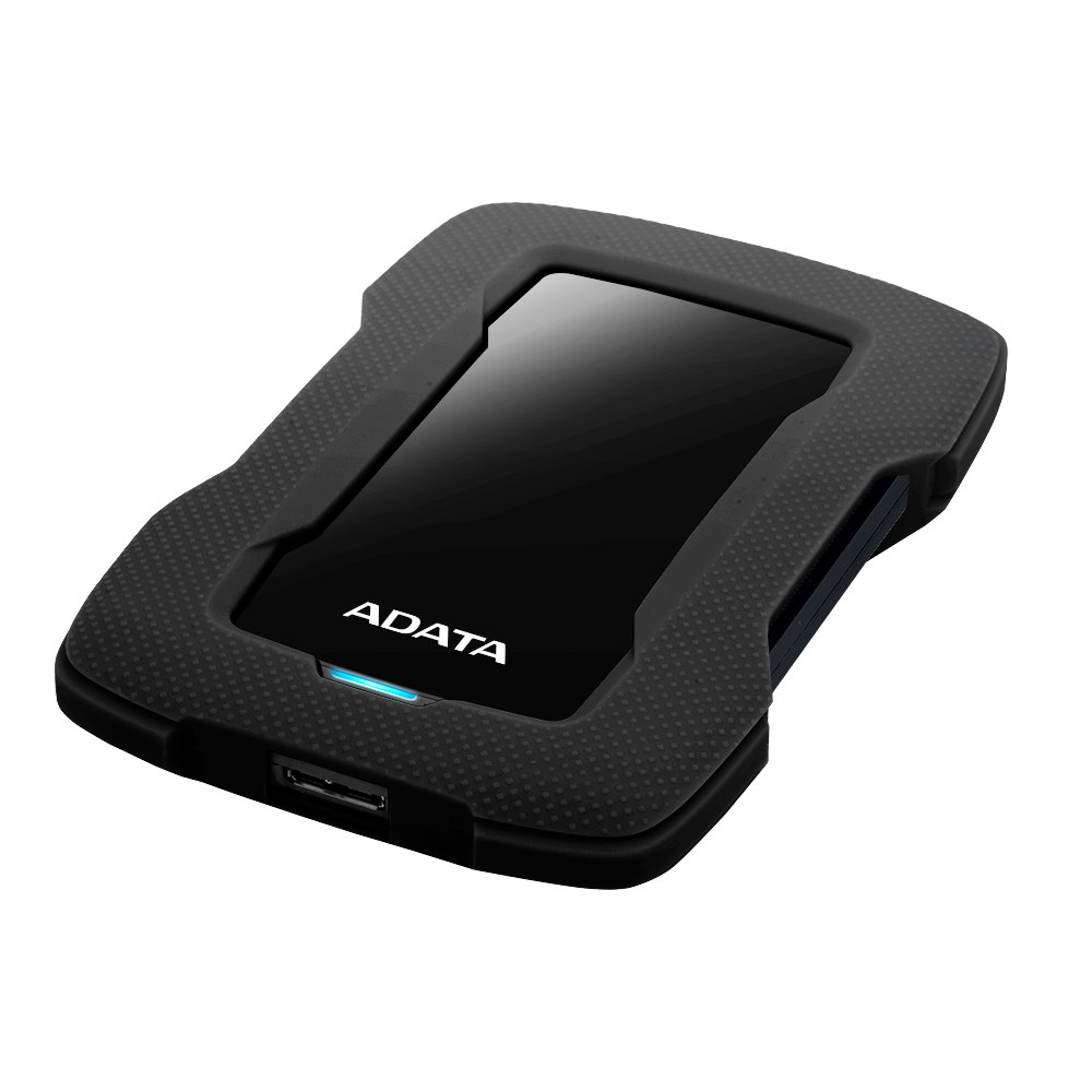 ADATA HD330 External Hard Drive | USB 3.2, Shock-Resistant Build