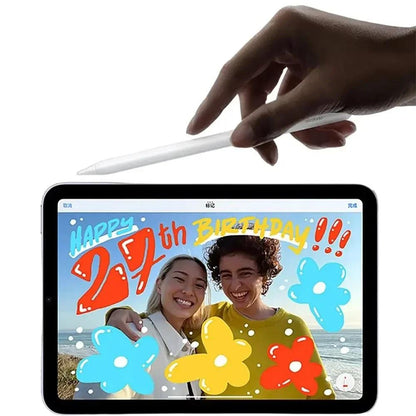 Mcdodo PN-3080 Magnetic Wireless Charging Stylus Pen for iPad, Android & Windows Tablets | Universal Active Capacitive Pen | White