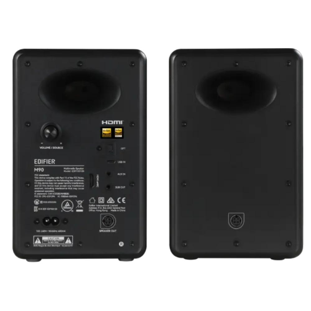 Edifier M90 Compact Active Speaker | 100W RMS Hi-Res Audio | Bluetooth 6.0 | HDMI eARC