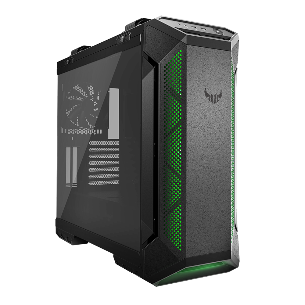 ASUS TUF Gaming GT501 | GAMING Case Supports Up To EATX With Metal Front Panel | BLACK - WHITE