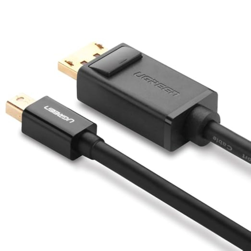 UGREEN Mini DisplayPort to DisplayPort Cable | 1.5M, 4K@60Hz, DP 1.2, Black