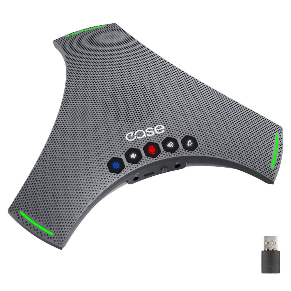 EASE EM25C Conference Speakerphone | 360° Voice Pickup | Wireless & USB Connectivity | Hi-Fi Audio | Daisy Chain Support