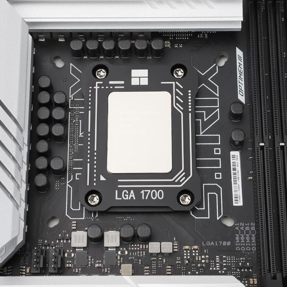 Thermalright LGA1700-BCF BLACK V2 CPU Contact Frame | Intel 12th / 13th / 14th Gen | Aluminum Alloy | Black | L-Shaped Screwdriver Included