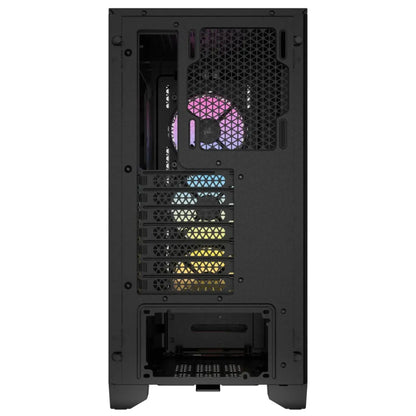 CORSAIR 3000D RGB AIRFLOW Mid-Tower PC Case | Black | Exceptional Cooling with Vibrant RGB