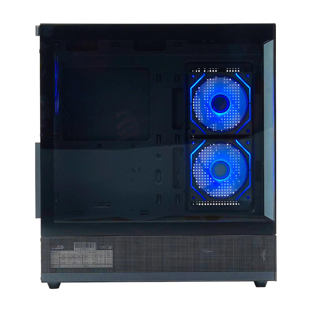 EASE EC123B ARGB Tempered Glass Gaming Case | 3x Infinity ARGB Fans | Panoramic View | 360mm Radiator Support