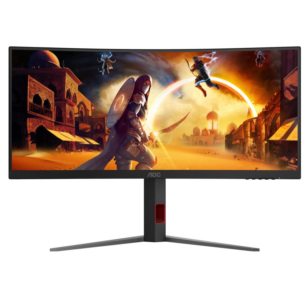 AOC CU34G4H Gaming Monitor | 34" WQHD Curved VA Display | 200Hz | 1ms GtG | 0.3ms MPRT | FreeSync Premium | HDR Ready