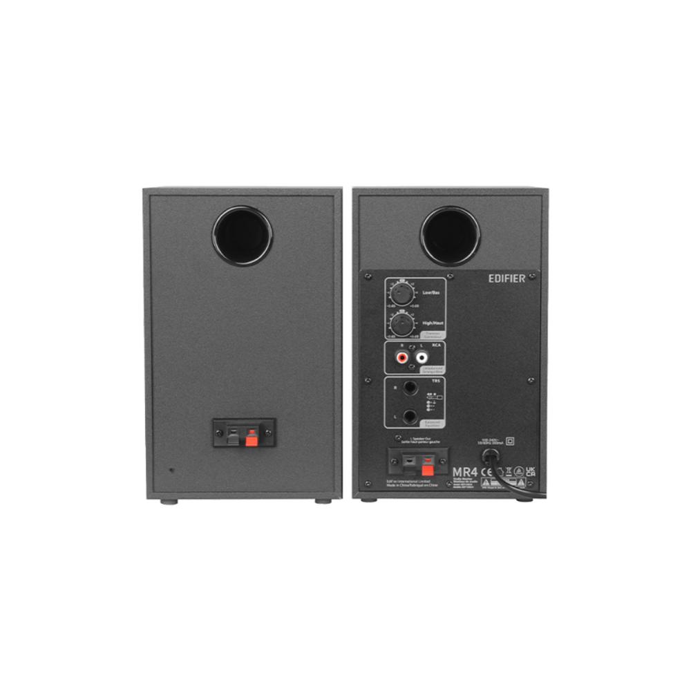 Edifier MR4 Powered Studio Monitor Speakers | 42W RMS | 4" Woofer | 1" Silk Tweeter | TRS/RCA/AUX