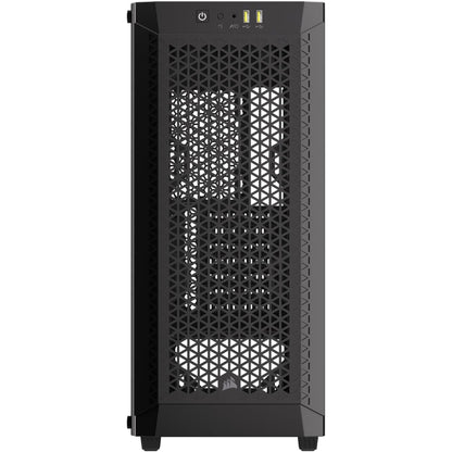 CORSAIR 480T Airflow PC Case (Tempered Glass) – Black | High-Airflow Mid-Tower for Gaming Builds