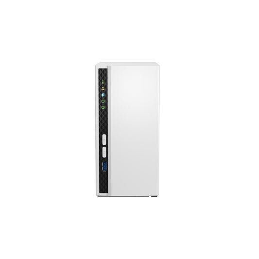 QNAP TS-233 2-Bay NAS Storage Server | Quad-Core 2.0GHz | 2GB RAM | Personal Cloud & Data Backup