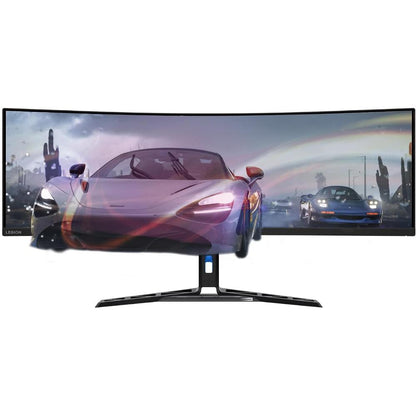 Lenovo Legion R45w-30 Gaming Monitor | 44.5" Dual QHD 32:9 Curved VA | 170Hz Overclock | 1ms MPRT | 1500R | 450 nits | 99% sRGB | 90% DCI-P3 | HDR400 | FreeSync Premium Pro | USB-C 75W | RJ45 | KVM