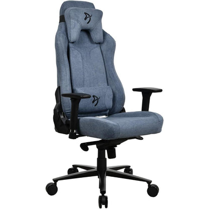 Arozzi Vernazza Soft Fabric | Premium Ergonomic Gaming & Office Chair | XL Frame | Soft Woven Fabric Upholstery | Memory Foam Padding | 165° Recline | 3D Armrests | Adjustable Lumbar & Headrest Pillows | Matte Grey