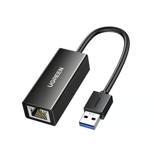 UGREEN 20256 | USB 3.0 to RJ45 Gigabit Ethernet Adapter | 1000Mbps | Plug & Play | Aluminum Shell | For Laptops, PCs, MacBooks, Switches