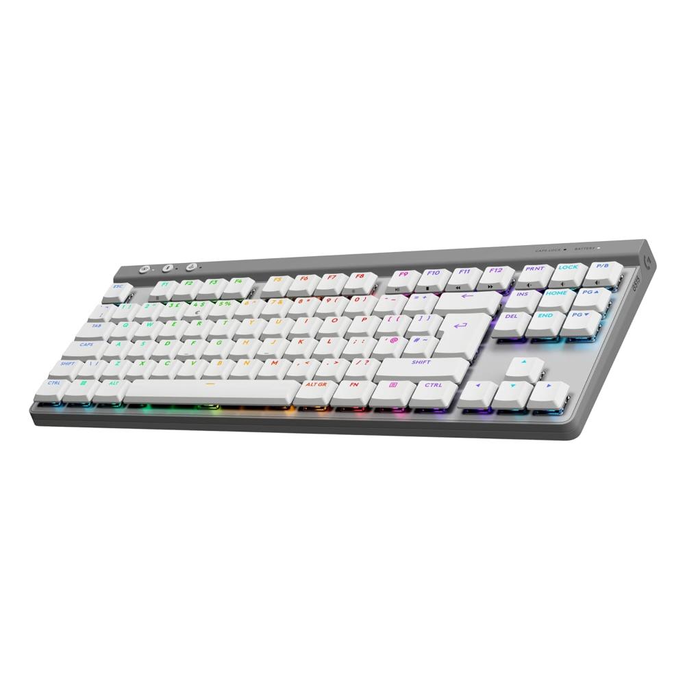 Logitech G515 LIGHTSPEED TKL Wireless Low Profile Gaming Keyboard | Low Profile Mechanical Switches | LIGHTSPEED Wireless | Bluetooth | RGB | 36-Hour Battery | 87 Keys