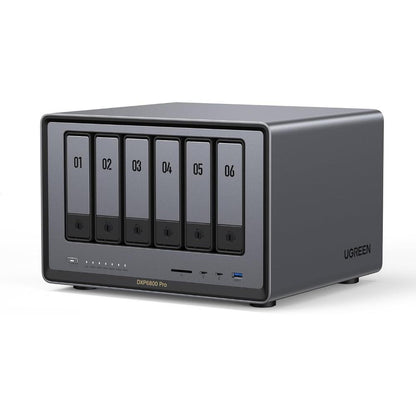 UGREEN NASync DXP6800 Pro | 6-Bay NAS with Intel Core i5, 8GB DDR5, Dual 10GbE & 8K HDMI Output