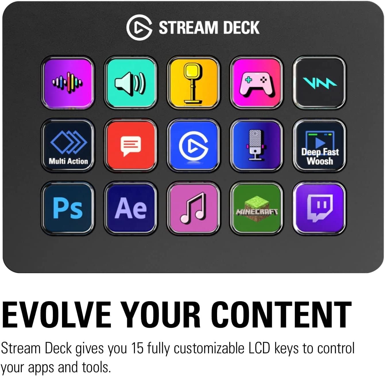 Elgato Stream Deck MK.2 | Black – Evolve Your Content