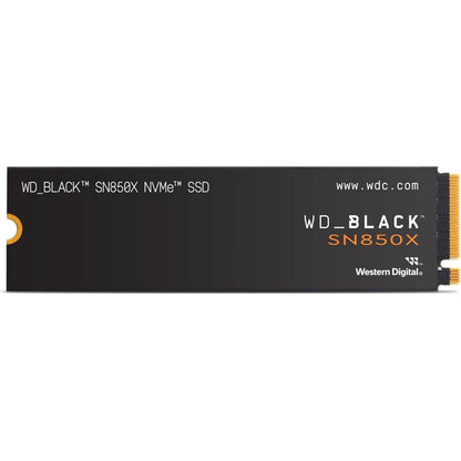 WD_BLACK SN850X NVMe SSD | PCIe Gen4 x4, Up to 7,300MB/s, M.2 2280 | 1TB - 8TB