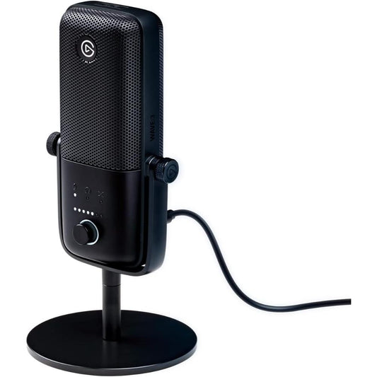 Elgato Wave:3 USB Condenser Microphone | 24-bit/96kHz | Clipguard Anti-Distortion | Streaming & Podcast Mic