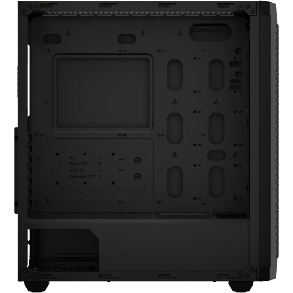 CORSAIR 480T Airflow PC Case (Tempered Glass) – Black | High-Airflow Mid-Tower for Gaming Builds