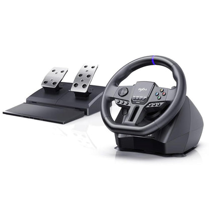 PXN V900 Gen2 | Universal USB Car Sim Racing Wheel with Pedals – 270°/900° Rotation