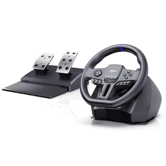 PXN V900 Gen2 | Universal USB Car Sim Racing Wheel with Pedals – 270°/900° Rotation