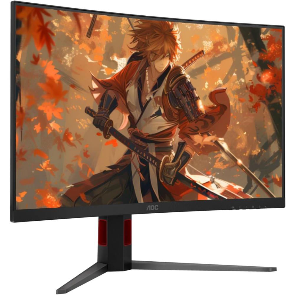 AOC CQ32G4Z 32-Inch Triple-Mode Curved Gaming Monitor | 2K QHD 260Hz / FHD 360Hz / HD 500Hz | VA Panel | 0.3ms MPRT | HDR400 | AMD FreeSync Premium | VESA Mount Compatible