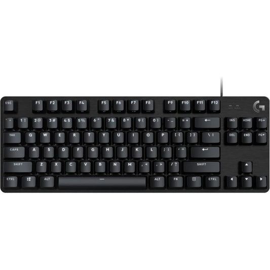 Logitech G413 TKL SE Mechanical Gaming Keyboard | Tactile Mechanical Switches | PBT Keycaps | Tenkeyless Layout | White LED Backlighting | Aluminum Top Case | USB