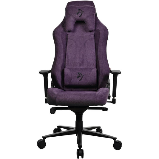 Arozzi Vernazza Soft Fabric | Premium Ergonomic Gaming & Office Chair | XL Frame | Soft Woven Fabric Upholstery | Memory Foam Padding | 165° Recline | 3D Armrests | Adjustable Lumbar & Headrest Pillows | Matte Grey