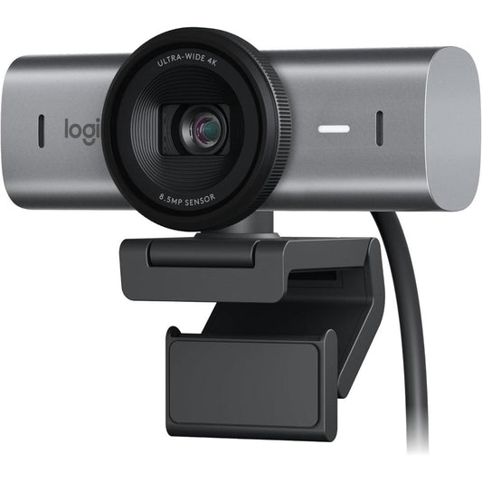 Logitech MX Brio | 4K Ultra HD Webcam | AI Autofocus, Dual Mic, USB-C (Master Series)