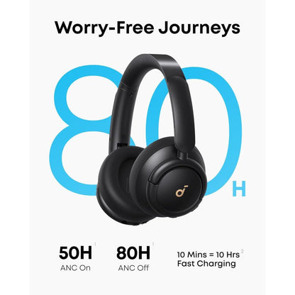Soundcore Q30 Bluetooth Active Noise Cancelling Headphones A3028 | Wireless Over-Ear Headset