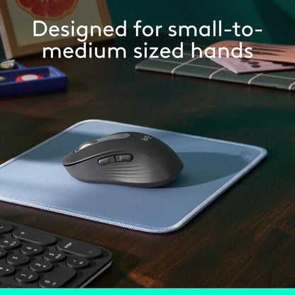 Logitech Signature M650 Wireless Mouse | SmartWheel Scrolling | SilentTouch | Bluetooth & Logi Bolt | Up to 24-Month Battery Life