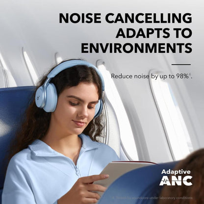 Soundcore Space One Active Noise Cancelling Headphones A3035 | Wireless Over-Ear Bluetooth Headset