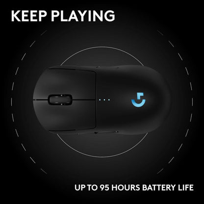 Logitech PRO 2 LIGHTSPEED Wireless Gaming Mouse | HERO 2 Sensor | LIGHTFORCE Switches | 44K DPI