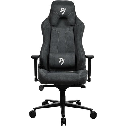Arozzi Vernazza Soft Fabric | Premium Ergonomic Gaming & Office Chair | XL Frame | Soft Woven Fabric Upholstery | Memory Foam Padding | 165° Recline | 3D Armrests | Adjustable Lumbar & Headrest Pillows | Matte Grey