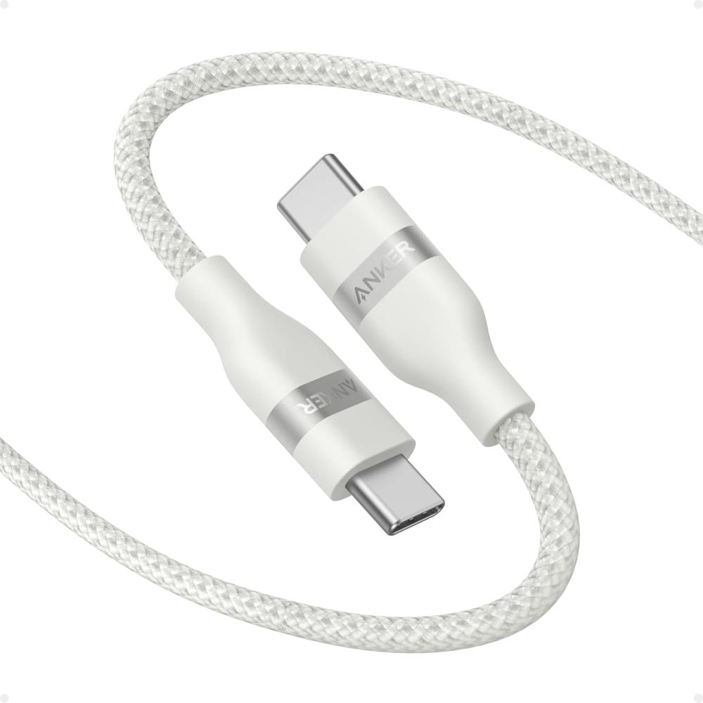 Anker A82E2 USB-C to USB-C Cable | 240W Fast Charging | Upcycled-Braided | USB-IF Certified