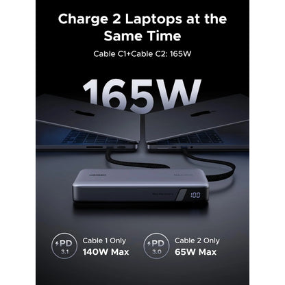 UGREEN 55995 25000mAh 165W Power Bank | Premium Portable Charging Solution