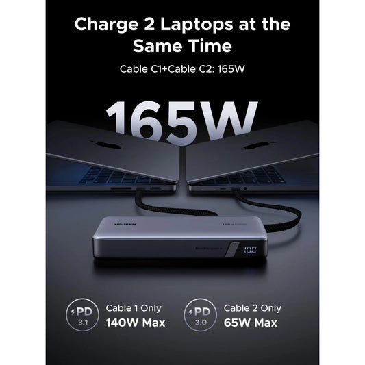 UGREEN 55995 25000mAh 165W Power Bank | Premium Portable Charging Solution