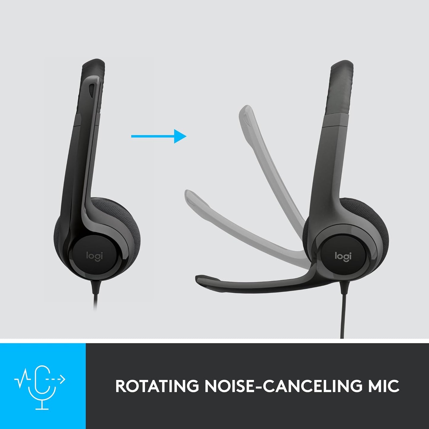 Logitech H390 | USB Headset with Noise-Canceling Mic