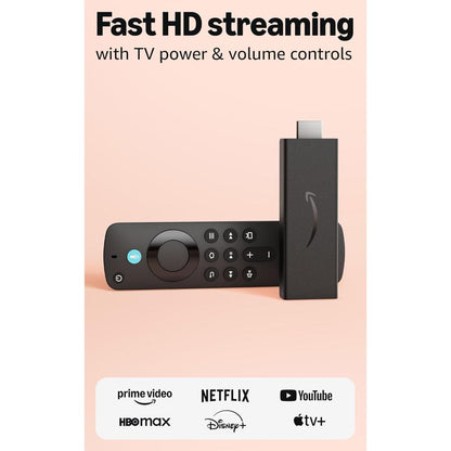Amazon Fire TV Stick HD | Full HD Streaming | Alexa Voice Remote | 8GB Storage
