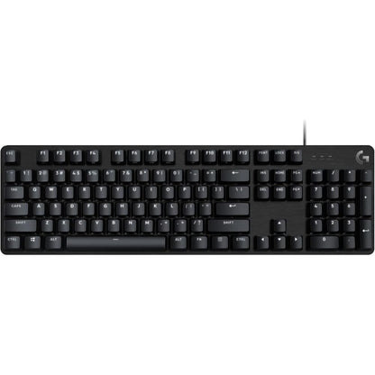 Logitech G413 SE Wired Gaming Keyboard | Tactile Mechanical Switches | PBT Keycaps | 6-Key Rollover Anti-Ghosting | White LED Backlighting | Full-Size Layout | USB