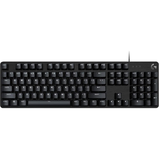 Logitech G413 SE Wired Gaming Keyboard | Tactile Mechanical Switches | PBT Keycaps | 6-Key Rollover Anti-Ghosting | White LED Backlighting | Full-Size Layout | USB